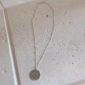 Silpada Cut Above Round Necklace